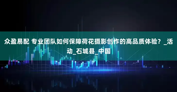 众盈易配 专业团队如何保障荷花摄影创作的高品质体验？_活动_石城县_中国